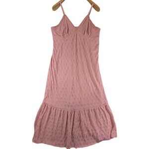 No Boundaries Maxi Dress Womens XXL Pink Babydoll Coquette Girl Fairy Balletcore